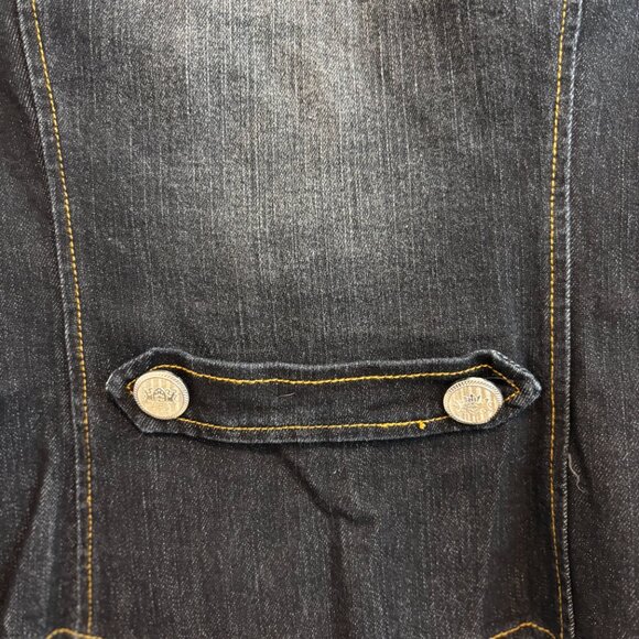 Retro Denim Vest - 2010s - Picture 6 of 15